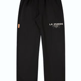 Love Park Open Bottom Jogger (Black)