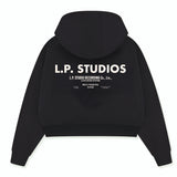 Studios Zip Through Hoodie (Black)