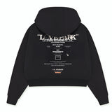 Love Park Zip Through Hoodie (Black)